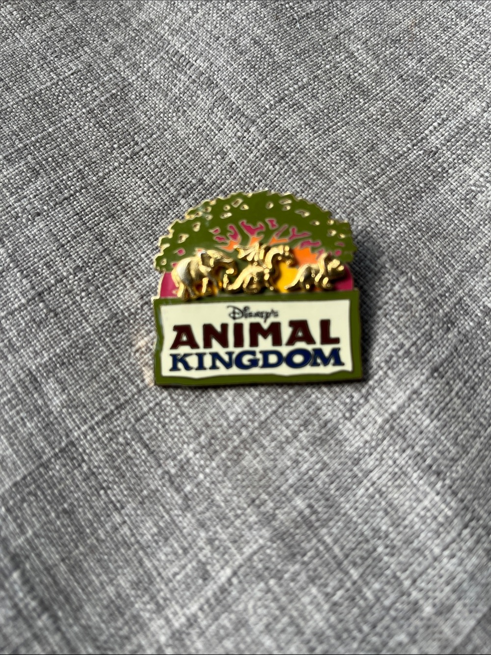Vintage Disney Animal Kingdom Tree of Life Enameled Collectable Pin